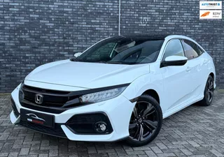 Honda Civic 1.0 i-VTEC Premium Pano|Camera|LKAS|ACC|BLIS|Carplay|Leder|Keyless|Vol Optie!!!