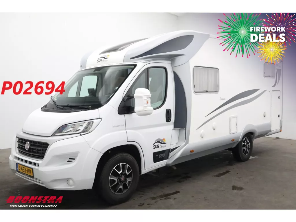 Fiat Ducato Sun Driver T 690 2.3 MJ Aut. Level Single Beds Airco Cruise