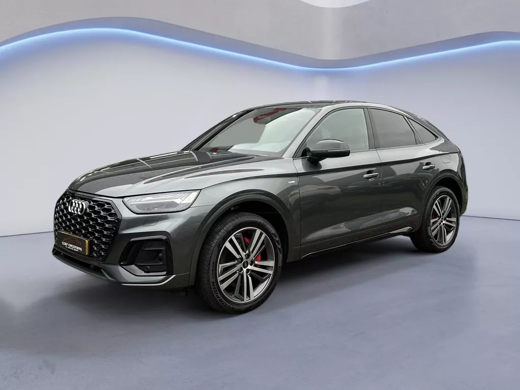 Audi Q5 50 TFSI e quattro S Line /Apple &amp; Android Carplay/BTW/Stoelverw./Clima&amp;Cruise contr./Camera/Matrix LED/Elek. Trekhaak/Navi./Isofix/20'LMV/(MET GARANTIE*)