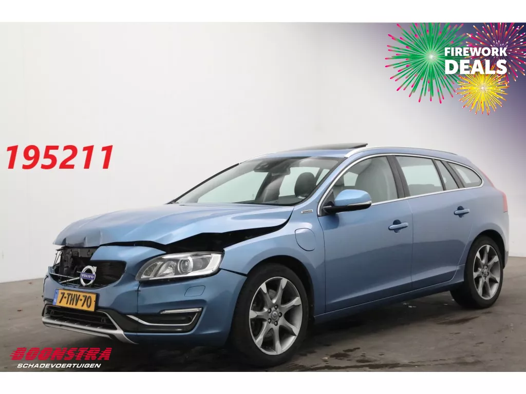 Volvo V60 2.4 D6 AWD PHEV Summum ACC Schuifdak Memory H/K Camera SHZ