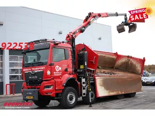 MAN TGS 43.510 8X8 Widespread Palfinger Q170Z84TI Kran 62.358 km!!