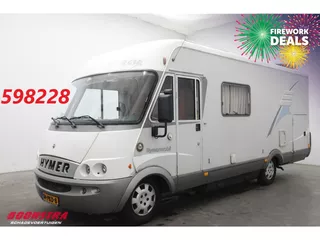 Hymer Hymermobil B 614 2.8 JTD Dakairco Solar Hefbed Dwarsbed Cruise Apple/Anrdoid