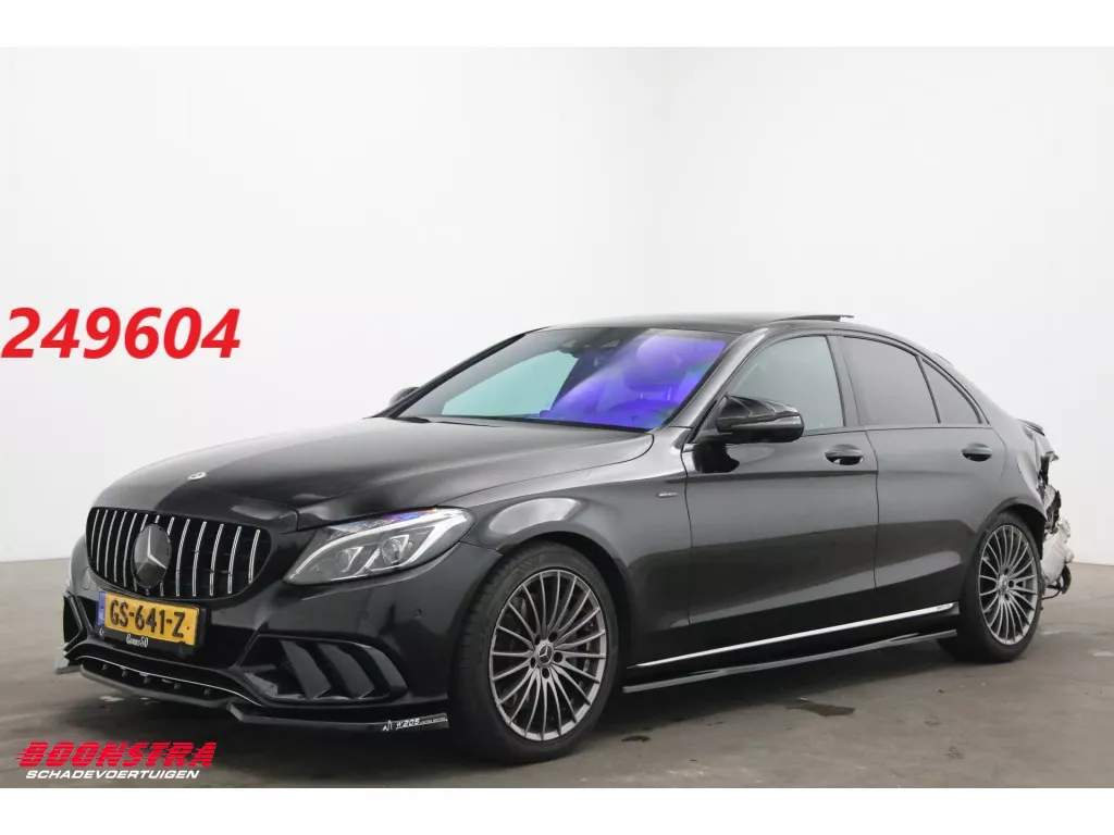 Mercedes-Benz C-Klasse 350 e AMG Pano LED ACC Burmester Leder Camera SHZ