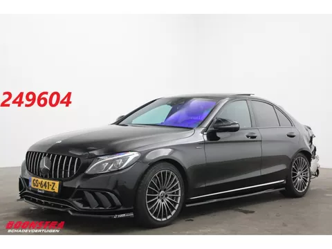 Mercedes-Benz C-Klasse 350 e AMG Pano LED ACC Burmester Leder Camera SHZ