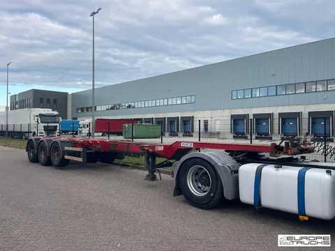 D-TEC Multi FT-43-03V NL Trailer - Double Extendable - Lift Axle T07095