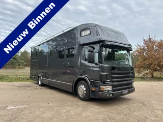 Scania T 18T ROELOFSEN 6-paards paardenvrachtwagen LIVING