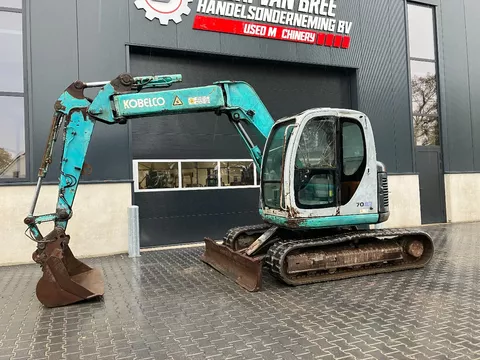 te koop kobelco 70SR midigraver/graafmachine