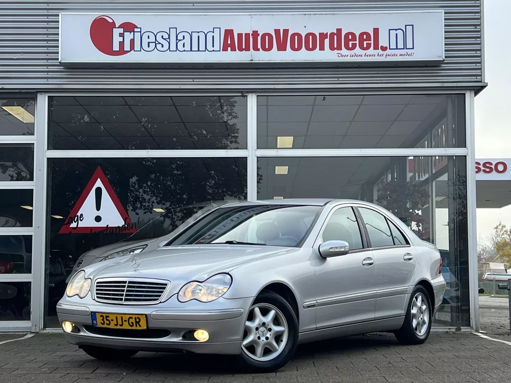 Mercedes-Benz C-klasse 180 Elegance Automaat / 113.600 KM! / Leder / Clima / Cruise / 2002