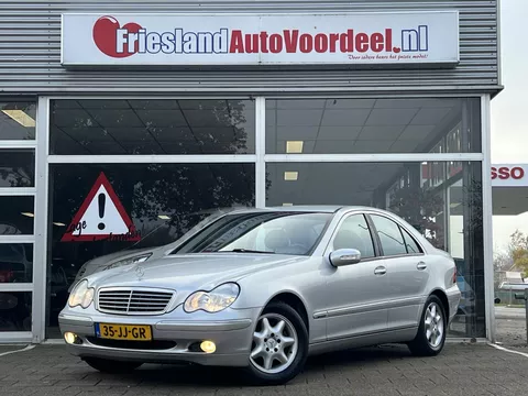 Mercedes-Benz C-klasse 180 Elegance Automaat / 113.600 KM! / Leder / Clima / Cruise / 2002
