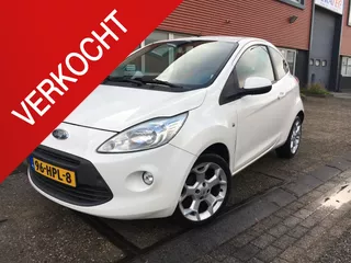 Ford Ka 1.2 Titanium VERKOCHT | Airco | Centrale portier vergrendeling met afstandsbediening | Elektrisch bediende ramen voor | Radio/CD MP3 en Aux aansluiting | 16Inch Lichtmetalen velgen | NAP | Nieuwe APK |