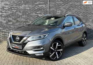 Nissan Qashqai 1.3 DIG-T Tekna+ 159pk Automaat|360 Camera|Cruise Control|CARPLAY|Trekhaak mogelijk|Trekgewicht 1500kg