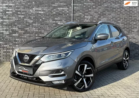 Nissan Qashqai 1.3 DIG-T Tekna+ 159pk Automaat|360 Camera|Cruise Control|CARPLAY|Trekhaak mogelijk|Trekgewicht 1500kg