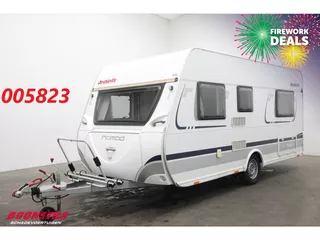 Dethleffs Nomad 460 Rondzit Frans Bed Fietsendrager Luifel