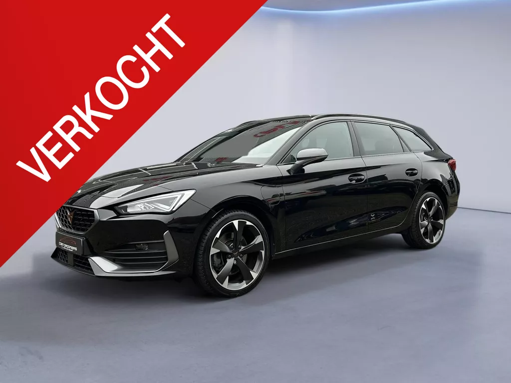 CUPRA Leon Sportstourer 1.4 e-Hybrid /BTW/Apple &amp; Android Carplay/BTW/Sportstoelen verwarmd/Park. Sens./Keyless/Sfeerverlichting/18'' LMV/ Navi/(MET GARANTIE*)
