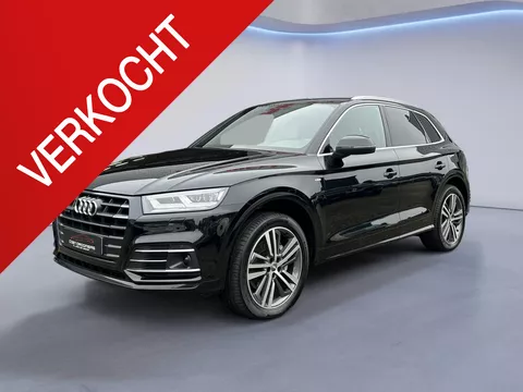 Audi Q5 55 TFSI e quattro S Line /Apple Carplay/BTW/Camera Achter/Stoelmassage/Stoelverw./Cruise&amp;Clima control/20'' LMV/Isofix/Elek. trekhaak (MET GARANTIE*)