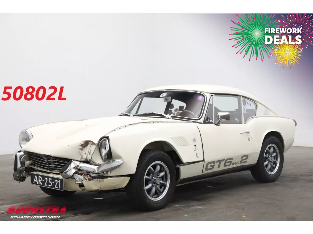 Triumph GT6 MK2 BY 1969 Leder