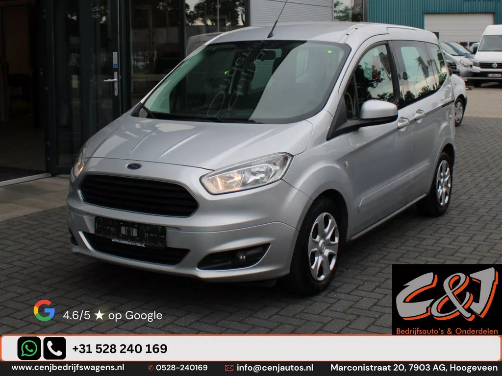 Ford Tourneo Courier 1.0 EcoBoost 75kW Titanium airco cruise achterschade