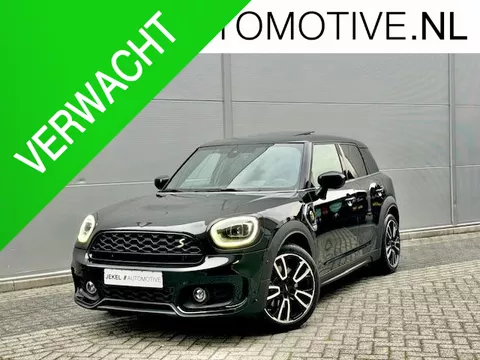 Mini Mini Countryman 1.5 Cooper S E ALL4 John Cooper Works Full option, Panoramadak, 19" LM velgen, el. stoelen, Leren bekleding, enz