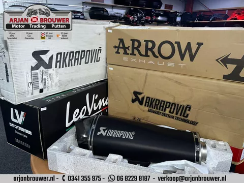 Piaggio MP3 en andere merken Speciale Nieuwe Sport Uitlaten Voor alle Modellen Uit voorraad leverbaar