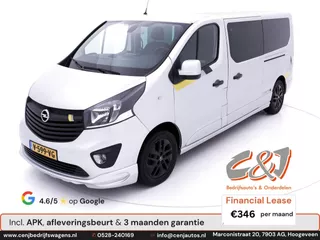 Opel Vivaro 1.6 CDTI L2H1 Dubbele cabine irmscher # 174 luxe leder navi cruise lease 346,- p/md