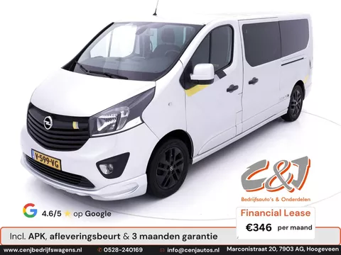 Opel Vivaro 1.6 CDTI L2H1 Dubbele cabine irmscher # 174 luxe leder navi cruise lease 346,- p/md