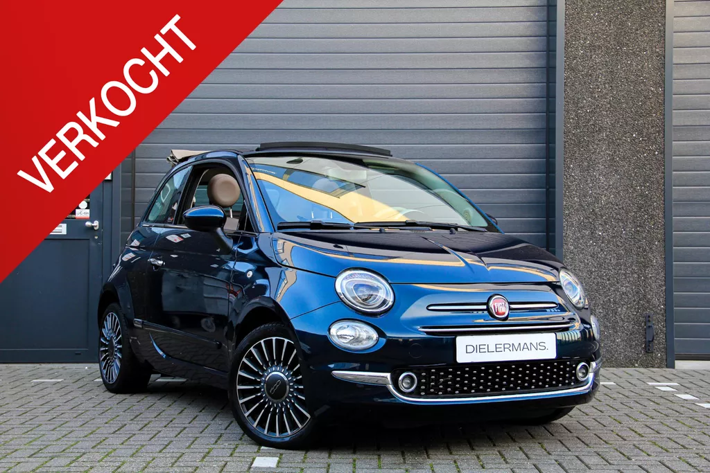 Fiat 500 C TwinAir Turbo Automaat | Cabrio | Leder | Exclusief | Vol in de opties | MEER FOTO'S VOLGEN!!
