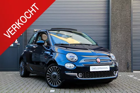 Fiat 500 C TwinAir Turbo Automaat | Cabrio | Leder | Exclusief | Vol in de opties | MEER FOTO'S VOLGEN!!