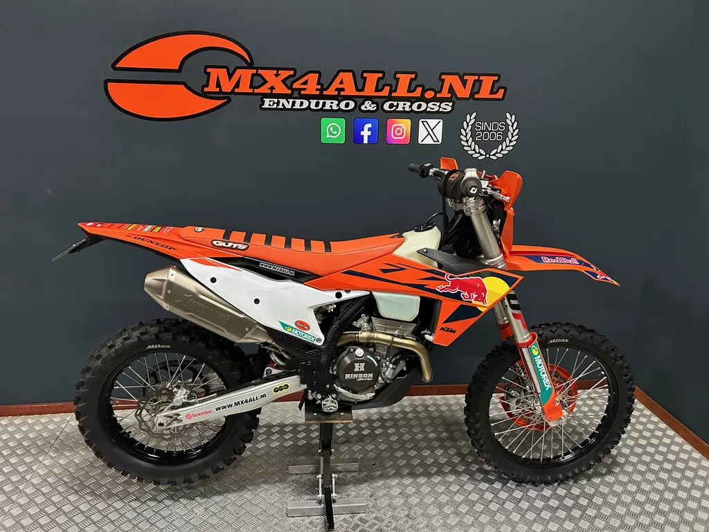 KTM 250 EXC-F 2024 Nieuwstaat 33 uur / 1095 km ! A2 No 350 450 500 EXC F