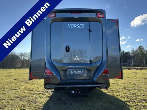 Mercedes-Benz Sprinter 319 AMG 2x SLIDE-OUT 2-paards paardenvrachtwagen Grand Weekender