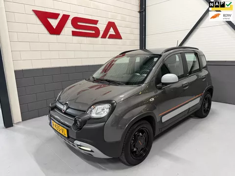 Fiat Panda 1.0 Hybrid Garmin Cross|Climate|Carplay|6 bak|half leer|DAB|nieuwstaat