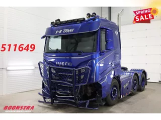 Iveco S-Way 530 6X2 Full Air ACC Leder Showtruck 67.003 km!