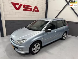 Peugeot 206 SW 1.4-16V Air-line 3, Airco, Nieuw APK,nieuw uitlaat etc.