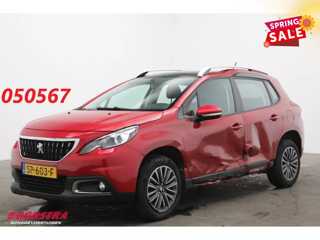 Peugeot 2008 1.2 PureTech Active Pano Navi Airco Cruise PDC 77.152 km!