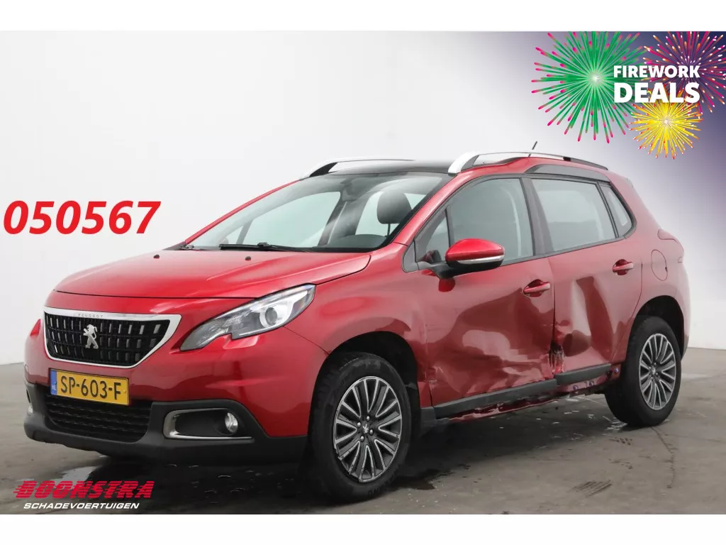Peugeot 2008 1.2 PureTech Active Pano Navi Airco Cruise PDC 77.152 km!