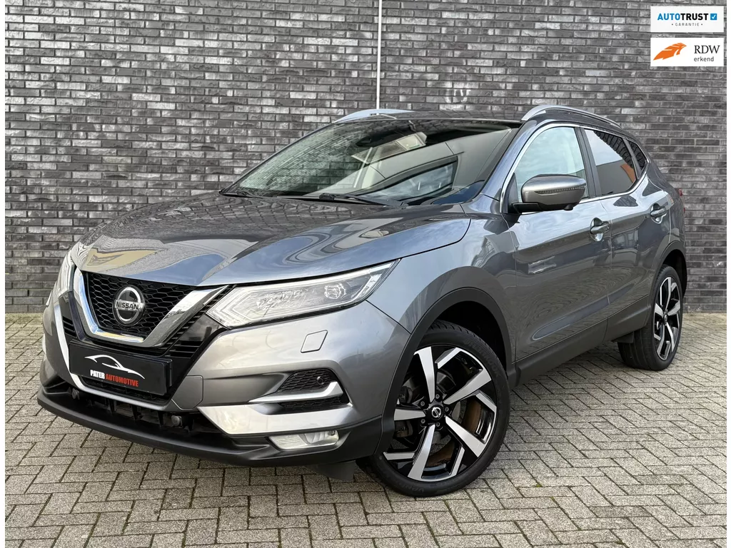 Nissan Qashqai 1.3 DIG-T Tekna Camera|Cruise|Navi|Trekhaak|Keyless|APK tot 31-12-2027
