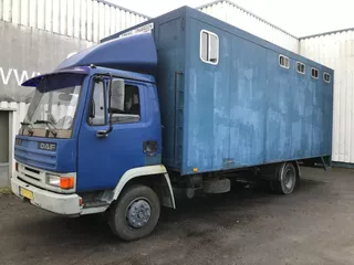 DAF 45 - 150 , Turbo , Horse truck , Spring Suspension