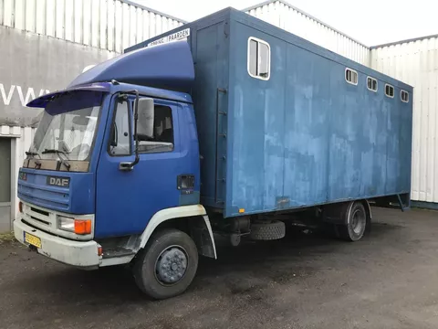 DAF 45 - 150 , Turbo , Horse truck , Spring Suspension