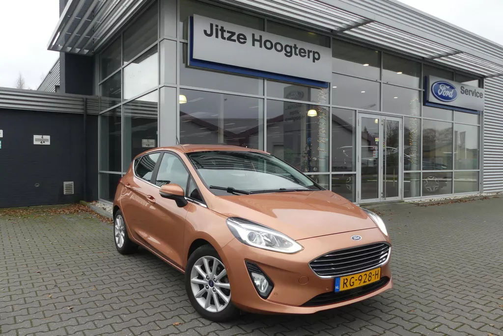 Ford Fiesta 1.0 EcoBoost Titanium B&amp;O, VOORRUITVERWARMING, ADAPT. CRUISE, CLIMA, NAVI, CAMERA, PDC V&amp;A, APPLE CARPLAY/ANDROID AUTO, 74.509KM