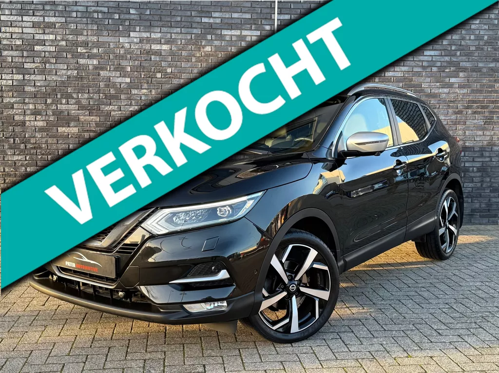 Nissan Qashqai 1.3 DIG-T Tekna+ Leder|Camera|Panorama|Bose|Trekhaak|Carplay
