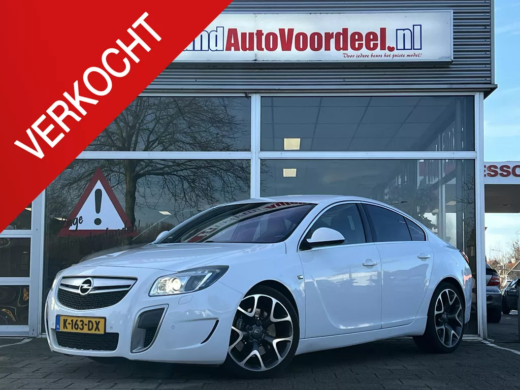 Opel Insignia 2.8 T OPC 4x4 /Automaat/Recaro sportstoelen/Leder/Clima/Cruise/20inch/325 PK/