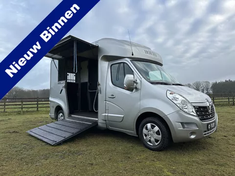 Renault Master 2-paaards paardenvrachtwagen Automaat B-rijbewijs!