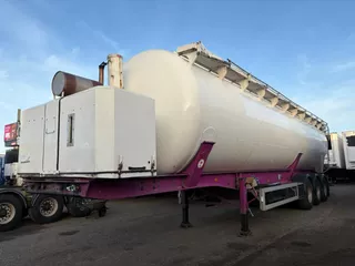 Kip Feldbinder silo, 59 M3 Silo, dry Bulk Donkey engine blower JCB, clean tank