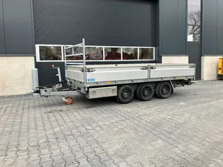 Hapert 3 zijdige elektrische kipper aanhanger