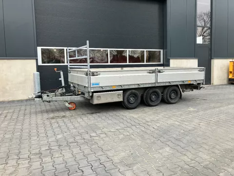 Hapert 3 zijdige elektrische kipper aanhanger