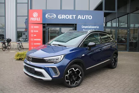 Opel Crossland X 1.2 Turbo 130pk Ultimate Automaat Leer Airco Navi Camera Carplay Uniek!