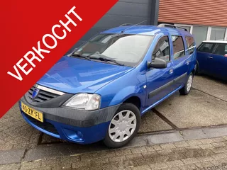 Dacia Logan MCV 1.6 Ambiance 7p. VERKOCHT |7 Persoons | Airco | All-Season Banden | Dakrailing | Dakdragers | Radio/CD | Trekhaak | NAP | Levering met nieuwe APK Keuring |