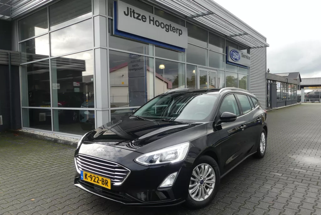 Ford Focus Wagon 1.0 EcoBoost Titanium Business TREKHAAK (1.000KG), CRUISE, CLIMA, NAVI, PDC V&amp;A, LANE ASSIST, APPLE CARPLAY/ANDROID AUTO, 110.140KM