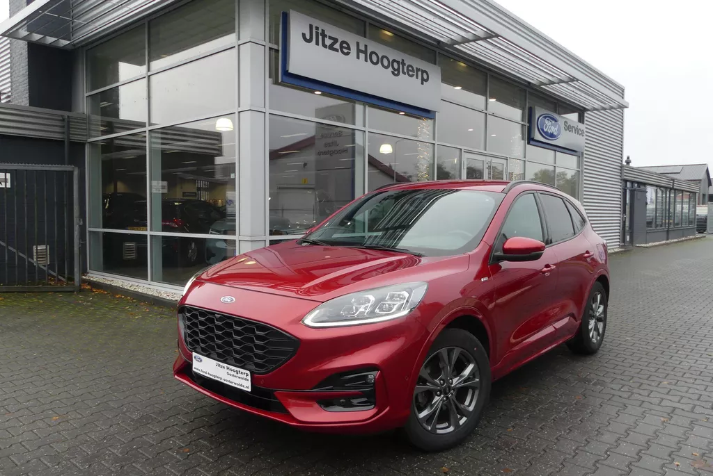 Ford Kuga 1.5 EcoBoost ST-Line X TREKHAAK AFNEEMBAAR (1.800KG), WINTER PACK, ELEKT. STOEL/ACHTERKLEP, B&amp;O, ADAPT. CRUISE, CLIMA, NAVI, CAMERA V&amp;A, APPLE CARPLAY/ANDROID AUTO, 44.885KM
