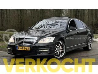 Mercedes-Benz S-Klasse S63 AMG - 6.2 V8 - Night vision - VOL