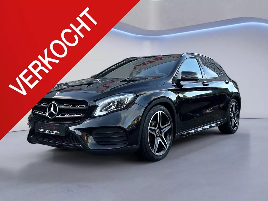 Mercedes-Benz GLA-klasse AMG 180 Business Solution /Apple &amp; Android carplay/Panoramadak/AMG pakket/Sportstoelen verwarmd/Sportonderstel/Isofix/Navi (MET GARANTIE*)
